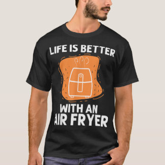 T-shirt cool air fryer pour hommes femmes cuisine gadget c