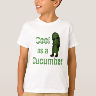 T-shirt Cool Amusant Comme Concombre