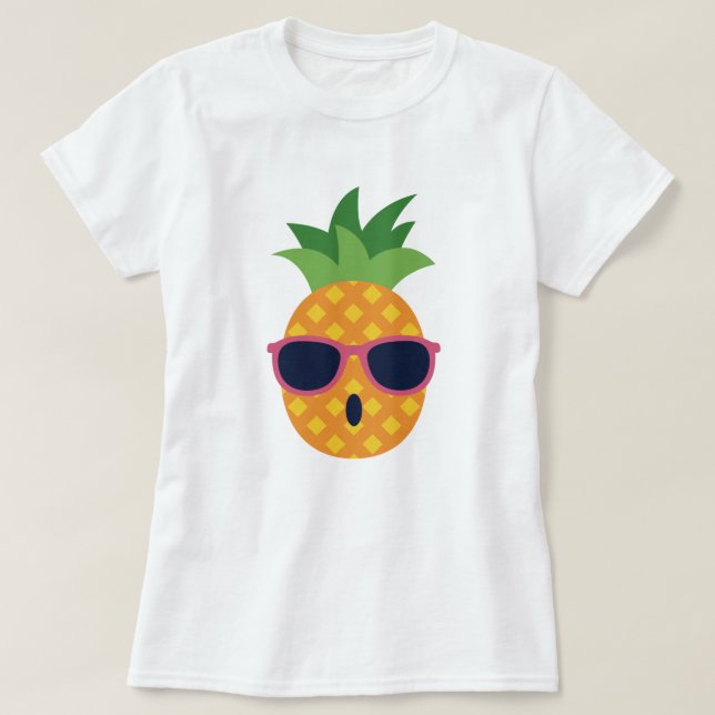 T-shirt cool ananas (Design devant)
