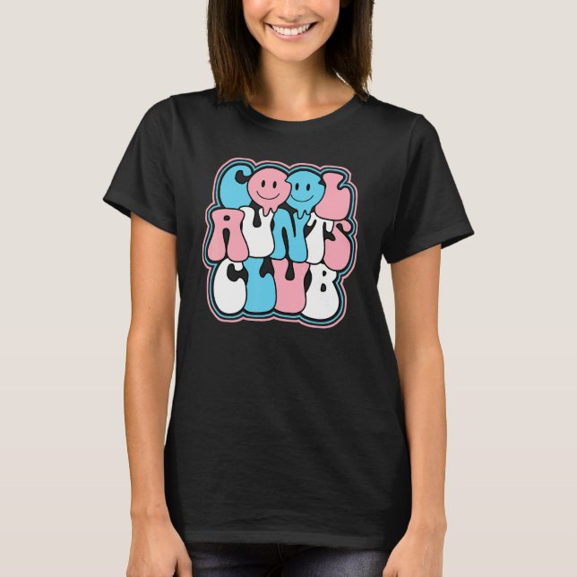 T-shirt Cool Aunts Club Transgender National Coming Out Da (Devant)