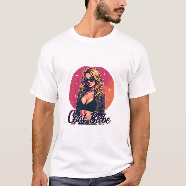 T-shirt Cool Babe (Devant)