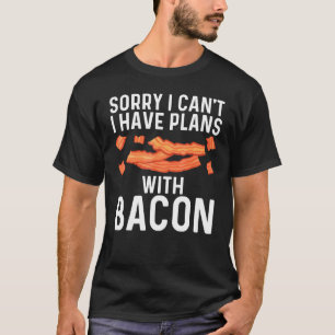 T-shirt Cool Bacon Art Pour Hommes Femmes Porc Bande De Po