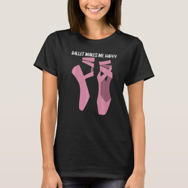 T-shirt Cool Ballet For Men Women Ballet Dancer Dance Ball (Devant)