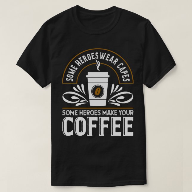 T-shirt Cool Barista Pour Hommes Femmes Espresso Latte Art (Design devant)