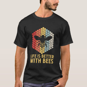 T-shirt Cool Bee Design Pour Hommes Femmes Miel Bumble Bee