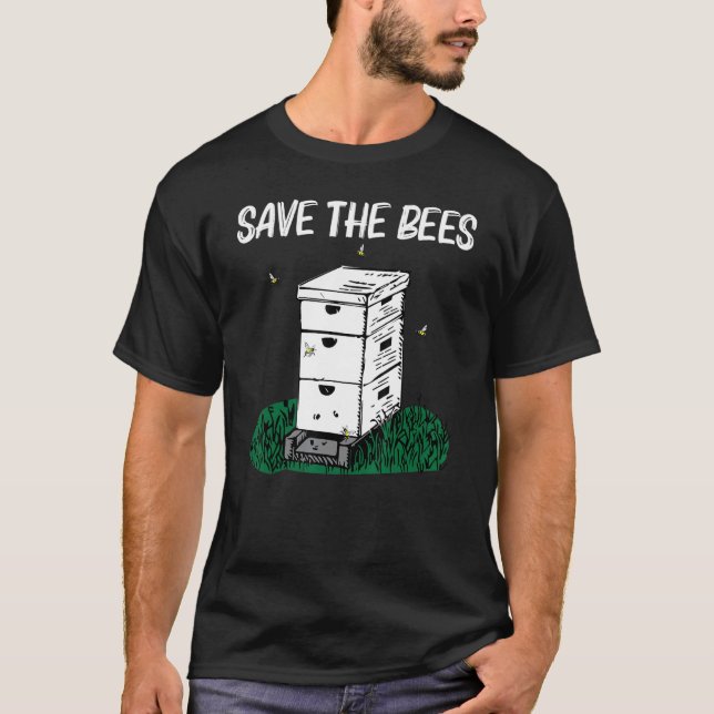 T-shirt Cool Beekeeping For Men Women Honeybee Honeycomb (Devant)