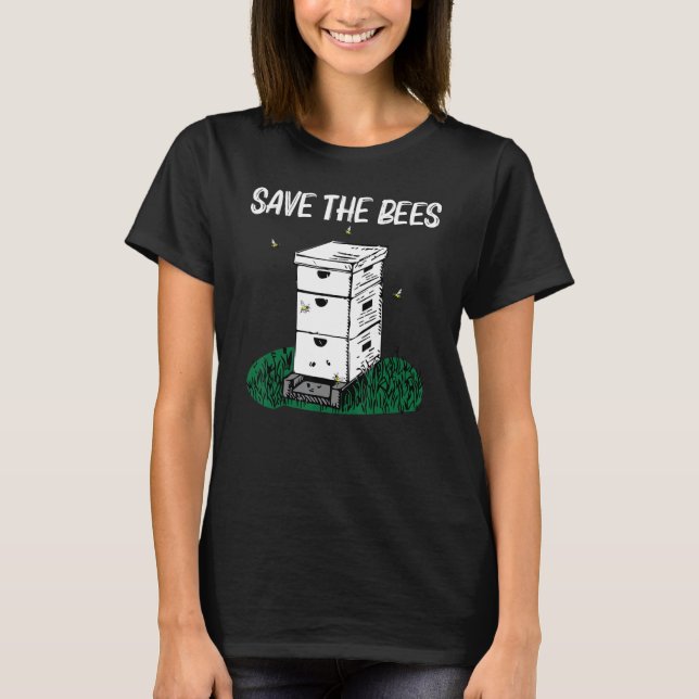 T-shirt Cool Beekeeping For Men Women Honeybee Honeycomb (Devant)