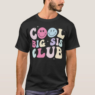T-shirt Cool Big sis Club Funny soeur jumelle