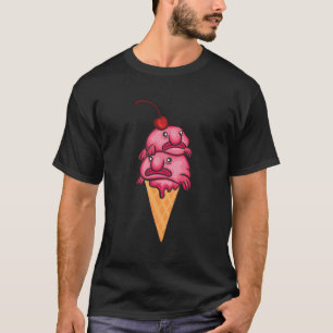 T-shirt Cool Blobfish Cadeau Funny Blobfish Glace Crème po