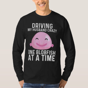 T-shirt Cool Blobfish Design Pour Femmes Maman Pêcheurs Po