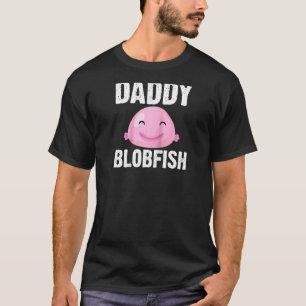 T-shirt Cool Blobfish Pour Les Hommes Papa Pêcheurs Poisso