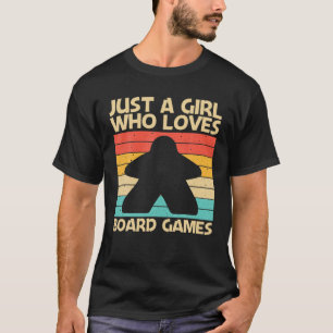 T-shirt Cool Board Jeu Art Pour Les Filles Jeu Gamer Mee