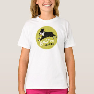 T-shirt Cool Boston Terrier Style Vintage jolie chien anim