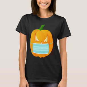 T-shirt Cool bouche garde citrouille Halloween pour enfant