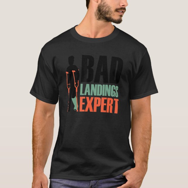 T-shirt Cool Broken Jambe Pour Hommes Femmes Pied Brot Ank (Devant)