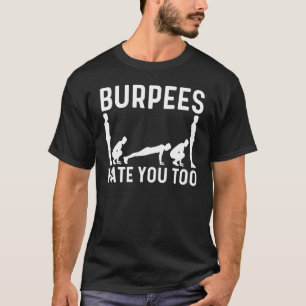 T-shirt Cool Burpee Pour Hommes Femmes Fitness Exercice Sa
