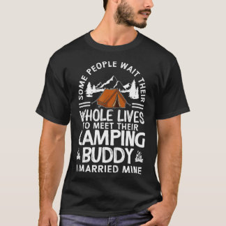T-shirt Cool Camping Buddies Cadeau Pour Hommes Femmes Mar