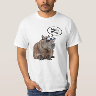 T-shirt Cool Capybara Photo Lunettes de soleil-Portant Cap