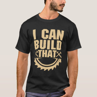T-shirt Cool Carpentier Pour Hommes Père Carpères Woodwork