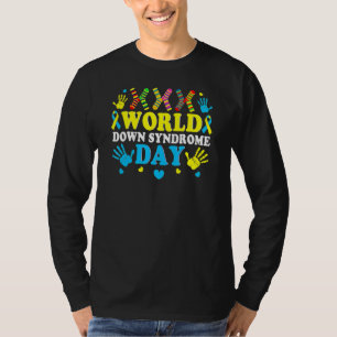 T-shirt Cool Chaussettes World Down Syndrome Support