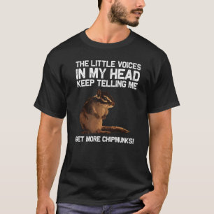 T-shirt Cool Chipmunk Pour Hommes Femme Squirrel Whisperer