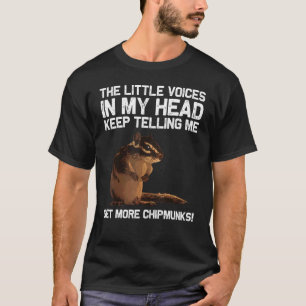 T-shirt Cool Chipmunk Pour Hommes Femme Squirrel Whisperer