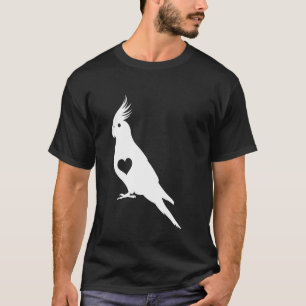 T-shirt Cool Cockatiel Art Pour Hommes Femmes Parrot Oisea