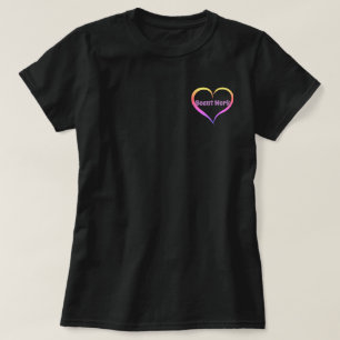 T-Shirt cool Coeur Noir Parfum