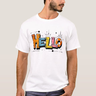 T-shirt Cool coloré 