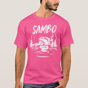 T-shirt Cool Combat Sambo Russie Soviétique Martial Art