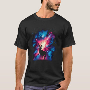 T-shirt Cool Cosmic Eland Galaxy Graphic Space Art