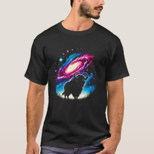 T-shirt Cool Cosmic Takin Galaxy Graphic Space Art