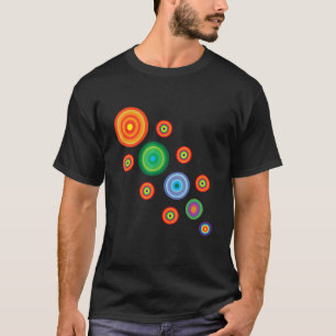 T-shirt Cool Creative Artwork Circle Illustration Art