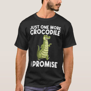 T-shirt Cool Crocodile Pour Hommes Femmes Alligator Reptil