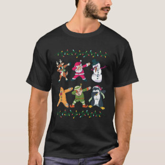 T-shirt Cool Dabbing Festive Designs X Mas