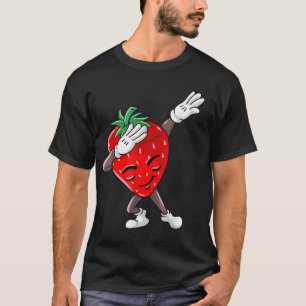 T-shirt Cool Dabbing Fraise Funny Love Dancer Sweet Fr