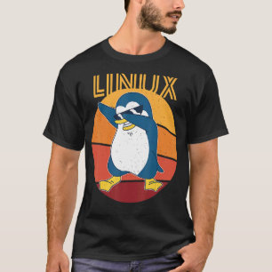 T-shirt Cool d'administration Linux Penguin Informatique N