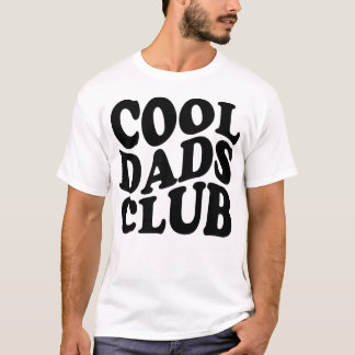 T-shirt Cool Dads Club Retro Groovy Vintage Design