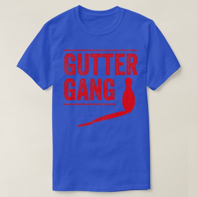 T-shirt Cool de Bowling Gutter Gang Bowlers 5 (Design devant)