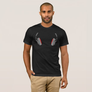 T-shirt Cool de casque simple et classique