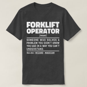 T-shirt Cool de devis du réparateur de chariots élévateurs