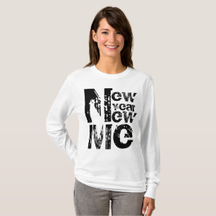 T-shirt Cool de motivation de la résolution de Nouvel An