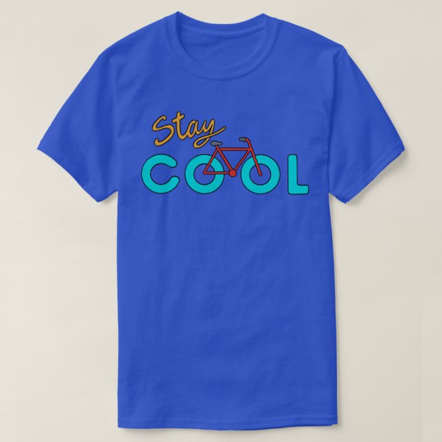 T-shirt Cool de séjour à vélo (Design devant)