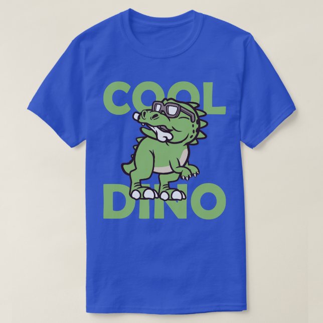 T-shirt Cool Dino Dinosaur (Design devant)