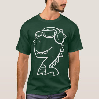 T-shirt Cool Dino Unbothered or Chill Person Gift