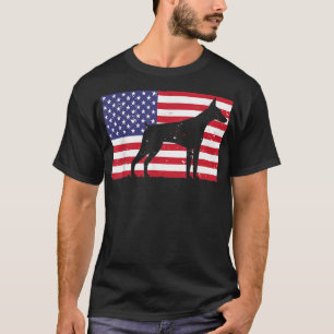 T-shirt Cool Doberman Dog Art Pour Hommes Doberman Pinsc