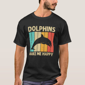 T-shirt Cool Dolphin For Men Women Dolphins Beluga Whale S