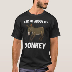 T-shirt Cool Donkey pour hommes femmes Mule Donkey Safari 