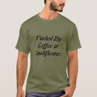 Cool Drôle Alimenté Par Café & Chou Hommes