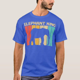 T-shirt Cool Elephant Design Pour Hommes Garçons Vintage E